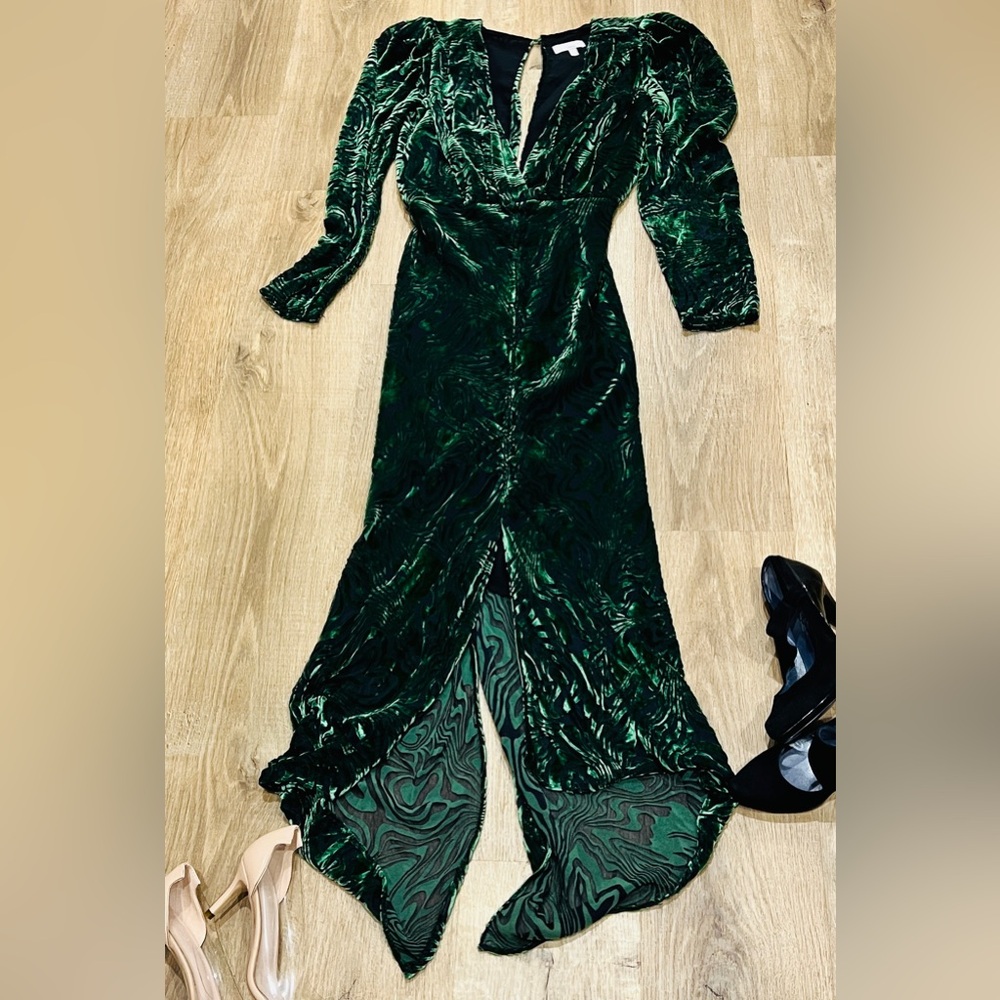 Long Sleeve Christmas Holiday Party Dress - Picture 8 of 16